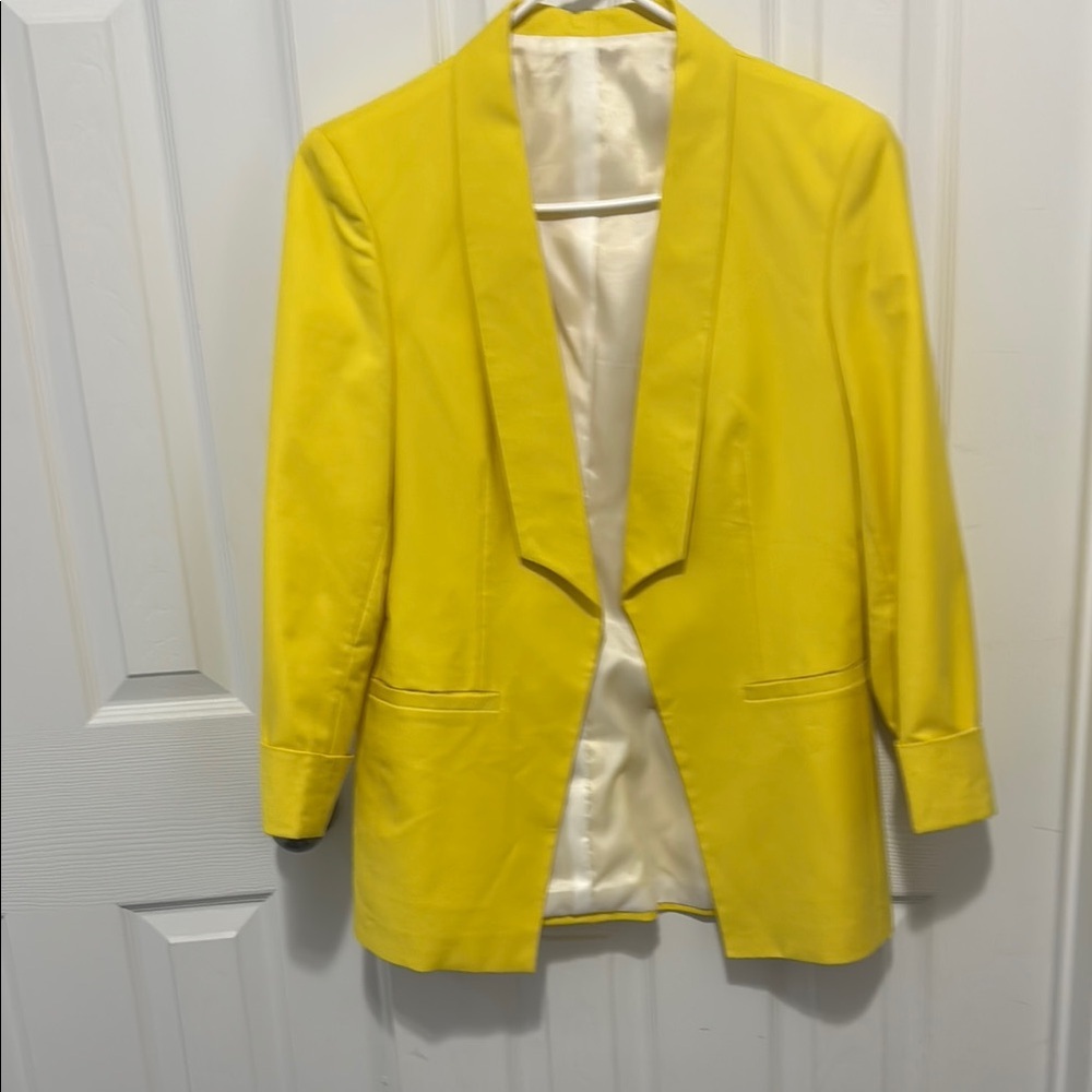 Yellow Women's Blazer